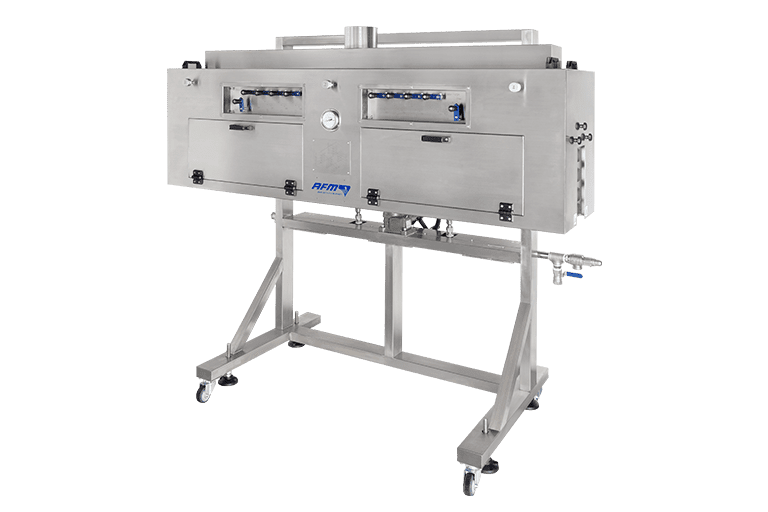 The WSN Series Steam Heat Tunnels for shrink sleeve labeling