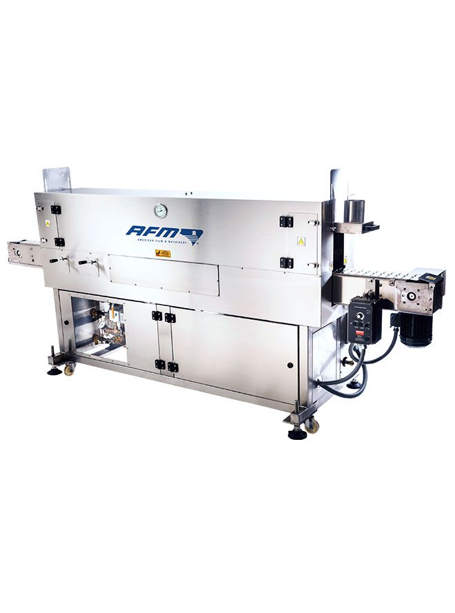 The WSN-GEN S Steam Heat Tunnel For Shrink Sleeve Labeling