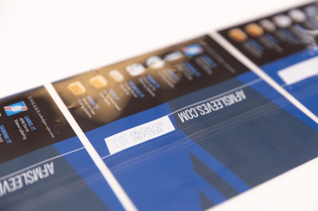 Quality printed shrink sleeve design possibilities